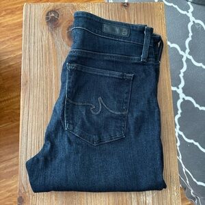 AG Adriano Goldschmied Farrah Skinny Jeans in Dark Indigo